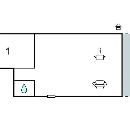 1 Bedroom Awesome In Appartement *